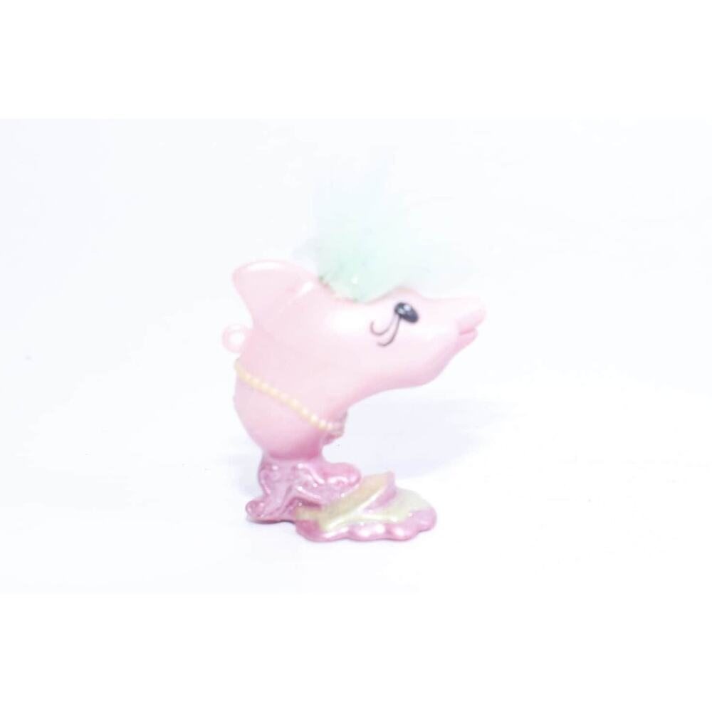 2005 Barbie in a Mermaid Fairytopia, Zuma, Pink, Dolphin, PVC Figure, Funny